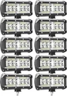 7 Inch Led Light Bars, Pods 156W 12000LM 12V 24V 10 Pack. Fixed Price $130.75.