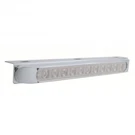 5/16" Light Bracket W/ 11 17" Bar & Bezel - Red Led/clear Lens. Fixed Price $137.02.
