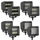 2PCS 3" Led Work Light Bar Spot Flood Combo Cube Pods Driving Fog Lamp Offroad. Fixed Price $36.98.