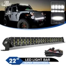 22'' Led Light Bar Spot Flood Beam Driving Offroad Lamp Wire Kit Truck Suv Utv. Fixed Price $53.19.