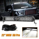 Auxbeam 5D-PRO 22"INCH 128W Led Work Light Bar Combo Off-road Driving Lamp. Fixed Price $144.49.