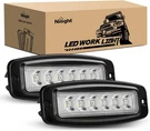 Nilight Led Pods Flush Mount 2PCS 18W 7.3INCH Spot Offroad Fog Bar. Fixed Price $16.99.