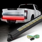 60 Inch Led Tailgate Light Bar With Aluminum Frame, Wayup Triple Row Amber. Fixed Price $116.36.