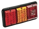 Bargman 84 85 Trailer Rv Triple Tail Light Red &amber Led Incndscnt Backup Black. Fixed Price $110.62.