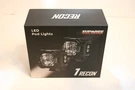 Suparee Recon 1, 2" Led Pod Lights W/ Black Covers, Harness, 40W Wide Beam - New. Fixed Price $76.50.