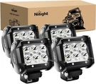 18W Led Light Bar 4PCS Waterproof Adjustable Mounting Off Road Spot Beam. Fixed Price $40.99.