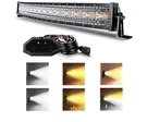 Aslong 32 Inch 180W Led Light Bar White/amber Curved,. Fixed Price $69.99.
