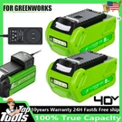 1-2X For Greenworks 40V G-max Lithium Battery 29472 29462 29252 20202 6/8/10AH. Fixed Price $88.99.