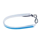Uhanbut 2PCS 18 Inch Car Led Strip Lights, 45CM/WHITE&AMBER,. Fixed Price $6.39.
