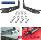 Nilight 2PCS Hood Mounting Brackets For 20" Led Bar Jeep Wrangler. Fixed Price $23.99.