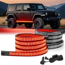 2PCS 70 Inch Emergency Strobe Strip 1125 Led Running Board Red Fle. Fixed Price $79.99.