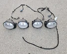 2002-2007 Jeep Liberty Renegade Off Road Hella Roof Light Housings Set 4 Oem. Fixed Price $99.99.
