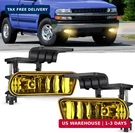 Nilight Fog Assembly Compatible With 1999 2000 2001 2002 Chevy Silverado. Fixed Price $48.73.