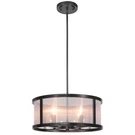 Craftmade Danbury Light Pendant, Matte Black 36794-MBK. Fixed Price $201.60.