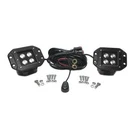 Southern Truck 79915K Black Series 3" Cube Flush Mount Led Lights W/harness Pair. Fixed Price $109.95.