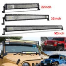 22''/32''/52'' Led Light Bar Flood Spot For Jeep Truck Offroad 4WD Work Driving. Fixed Price $10.99.