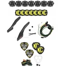 Kc Hilites Gravity Titan 7-LIGHT Led Light, Brackets For Maverick R, Flex Era 3. Fixed Price $3009.97.