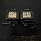 Zroadz 3" Square Cube Led Spot Beam Pod Lights Black Pair. Fixed Price $99.99.