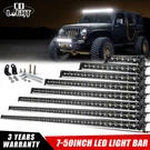 7/14/20/26/32/38/44/50" Slim Led Light Bar Spot Flood Offroad Driving Utv Suv. Fixed Price $12.70.