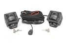 Rough Country 2" Square Sae Led Fog Lights 2400 Lumens Pair - 70907. Fixed Price $134.95.