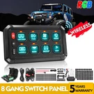 Colight Rgb 8 Gang Switch Panel Toggle Led Bar Control Relay System. Fixed Price $137.59.