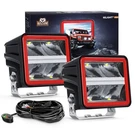 Nilight 3 Inch Cube Led Pod Bar With Drl 2200LM 10 Super Spot. Fixed Price $112.48.