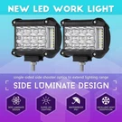 Ironwalls 4" Side Shooter Led Pods Spot Flood Light Bar For Jeep Wrangler. Fixed Price $42.99.