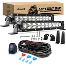 Nilight Led Bar 2PCS 11 Inch 50W +wiring Harness. Fixed Price $96.99.