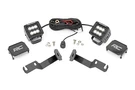 Rough Country Led Ditch Lights 2" Black Pair Flood For Toyota Tacoma 05-15. Fixed Price $94.95.