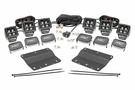 Rough Country Led Fog Mount Triple 2" Black Pair Amber Drl Ford Bronco 21-22. Fixed Price $299.95.