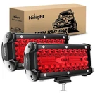 Nilight 6.5 Inch Led Pod Red Triple Row 2PCS 120W Flood Spot Combo Dri.... Fixed Price $49.90.