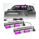 2 1 Led Emergency Dash Strobe Light Bar Front/rear Windshiel... Fast Usa Ship. Fixed Price $44.74.