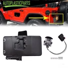 For Jeep Wrangler Jk 2007-2017 Rear License Plate Tag Bracket With Light Black. Fixed Price $22.92.