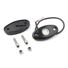 White Led Rock Light For Truck Jeep Atv Suv Trail Rig Bar Lamp. Fixed Price $12.63.