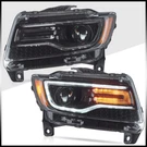 Pair Led Headlights W/animation&sequential For 2011-2013 Jeep Grand Cherokee. Fixed Price $303.59.