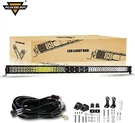 Auxbeam 5D Pro 52 Inch Led Bar 320W Dual Row Lights Spot Flood. Fixed Price $313.55.