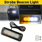 Amber/white Led Emergency Car Warning Hazard Brake Light Flash Strobe Switchback. Fixed Price $28.49.