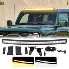Amber/white Strobe 42'' Led Light Bar Roof Mounting Kit Ford Bronco 21-2024. Fixed Price $139.55.