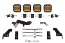 Diode Dynamics SS5 Pro 4-POD Grille Lightbar For 18-25 Wrangler Yellow Combo. Fixed Price $1799.95.