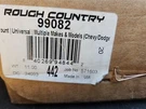 Rough Country Universal Bed Rack T-rail Mount Kit-black, 99082. Fixed Price $89.98.