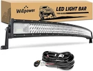 Curved Led Light Bar 52 Inch 675W Triple Row Spot Flood Wiring Harness For Truck. Fixed Price $140.36.