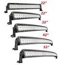 Led Light Bar 22 In 32 42 50 Curved Truck Lamps Off Road For Jeep Vs 52. Fixed Price $75.55.