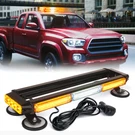 20" Cob Led Rooftop Strobe Light Bar 360 Coverage With Magnet Base Amber White. Fixed Price $50.39.