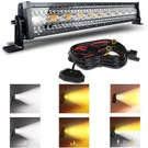 22 Inch 120W Led Light Bar White/amber Flasing Strobe With Six Modes Dr.... Fixed Price $82.79.