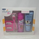 Schick Intuition Fab Razor -skintimate Raspberry W Jergens Coconot Oil Lotion. Fixed Price $35.99.