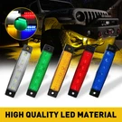 10X Amber Red 6 Led Side Marker Clearance Lights Waterproof For Trailer Truck Rv. Fixed Price $14.24.