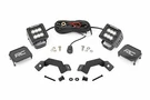 Led Light Kit Ditch Mount 2" Black Pair Flood For Toyota Land Cruiser 24-25. Fixed Price $104.95.