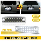Auxito 24LED License Plate Light For Toyota 4RUNNER 1996-2022 White Tag Lamp 2X. Fixed Price $13.29.