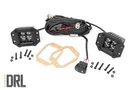 Rough Country Black Series Led Light 2" Flush Mount Amber Drl Pack. Fixed Price $94.95.