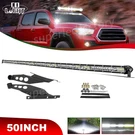 Roof 50" Straight Led Light Bar Combo+bracket Kits For Toyota Tacoma 2016-2023. Fixed Price $111.57.